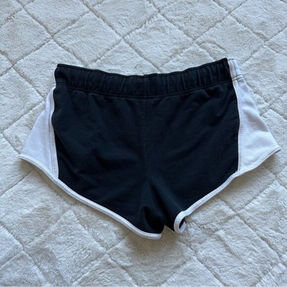 Victoria's Secret PINK | Black and White Varsity shorts | Size Medium - Picture 4 of 12